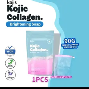 KOJIS Kojic Collagen Sabun Brightening & Glow Body Soap/ Pemutih Wajah Badan pemutih