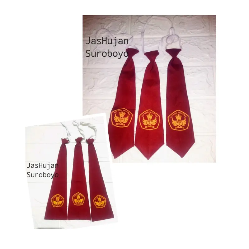 (Isi 2 Pcs) Dasi SD SABLON Karet Cewek Cowok Dasi Sekolah Dasar 0