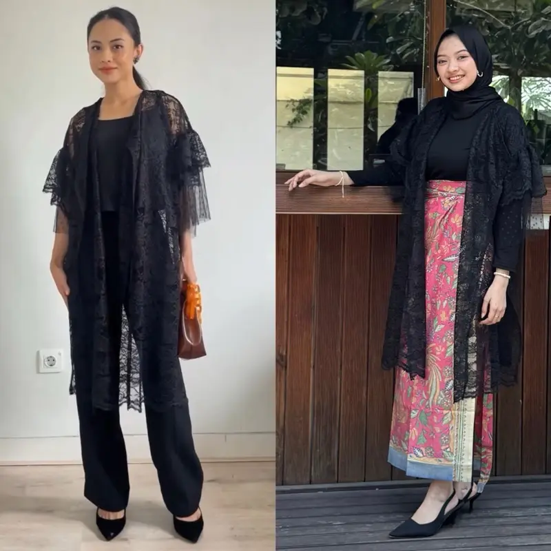 AKSA VEST BRUKAT | Vest Brukat Vintage | Outer Brukat | Baju Kondangan 3