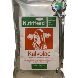 KALVOLAC Nutrifeed dengan Protein Whey Berkualitas Tinggi 500gr untuk Anak Sapi Kambing Domba konsentrat sentrat babi pur 511 paket petelur