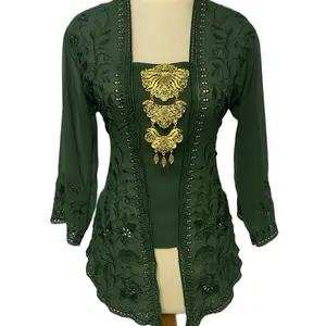 CECE TENGKER | RUKAYA KEBAYA BORDIR CERUTY BABYDOLL