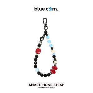 Bluecorn Original  Weekend of the 8th Beaded Phone Strap – Designer Handmade  Cellphone Lanyard phone  chain