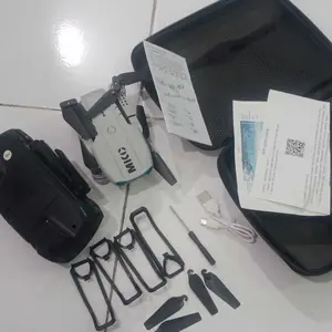 AB - Drone E88 4K Camera Drone Kamera Murah - Hitam