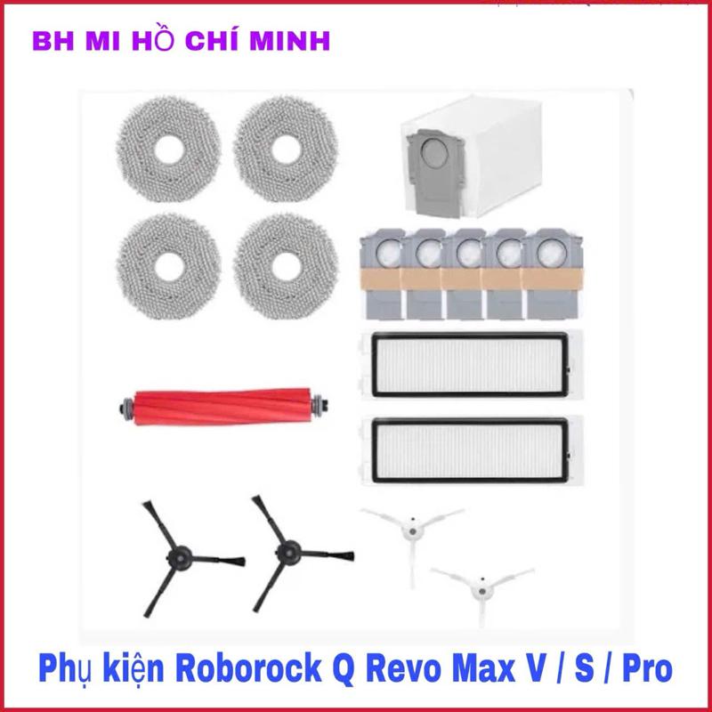 Phụ kiện Robot Roborock Q REVO - Q REVO S - Q REVO PRO - Q REVO MAX V - Chổi…