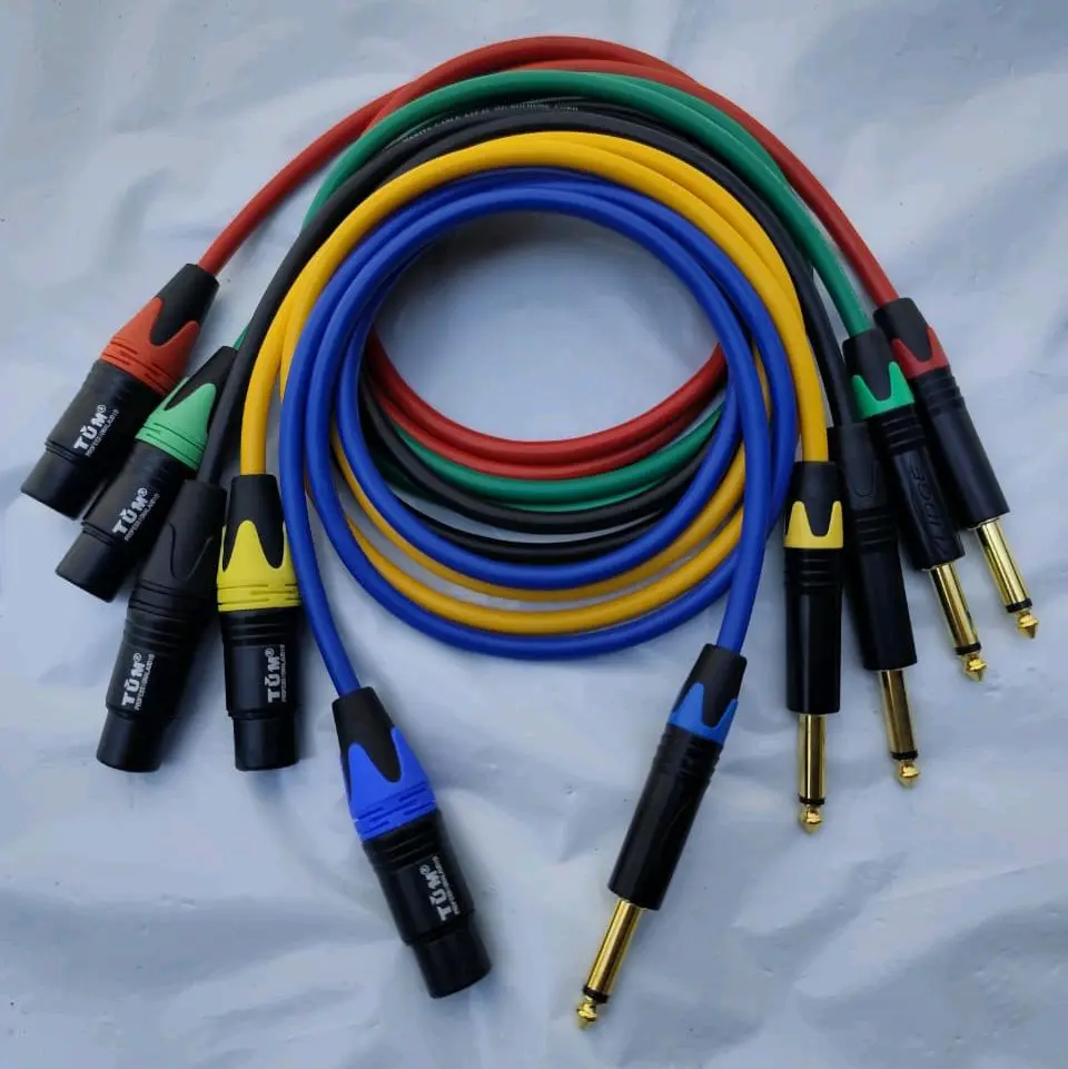 kabel in out jack XLR female to jack akai