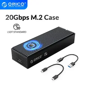 ORICO LSDT 20Gbps M.2 NVME SSD Case USB3.2 GEN2 x2 Type-C M2 NVME SSD