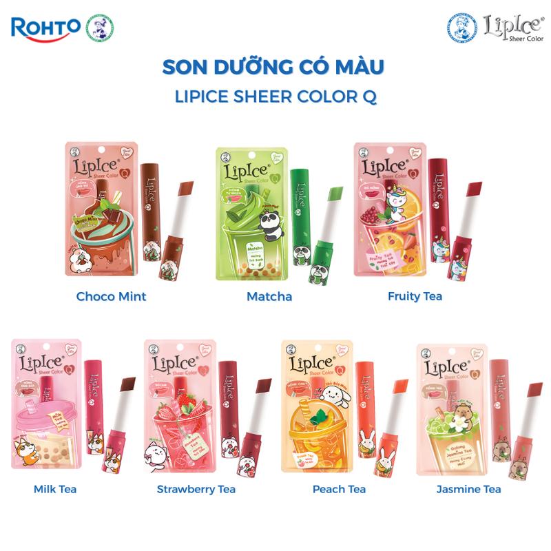Son dưỡng môi có màu LIPICE SHEER COLOR Q hiệu chỉnh sắc môi tự nhiên 2.4G