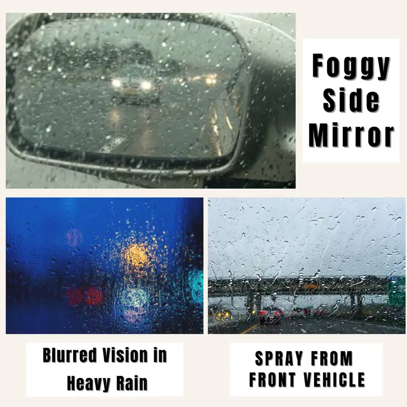 [Super Concentrated Rain Repellent Spray] - Effortless Glass Protection/UV Proof/anti rain spray/Helmets/Mirrors/Windows/Glasses/Goggles/safe driving/Ultra-Concentrated Formula/hydrophobic/Car & Motorcycle Applicable/Water Repellent/CODLimited Freebies 2
