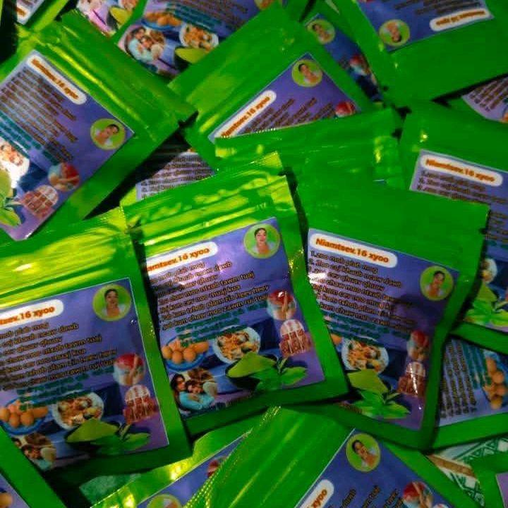 2 Gói xanh trà mát gan, giải nhiệt ( gói chia 5-6 lần dùng) 0