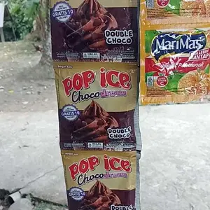 Pop ice choco dream 1 renceng 12 saset//20 saset (wajib baca deskripsi) Cokelat Chocolate