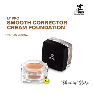 LT Pro Smooth Corrector Cream Foundation Concealer Mencerahkan Wajah Kering Liquid