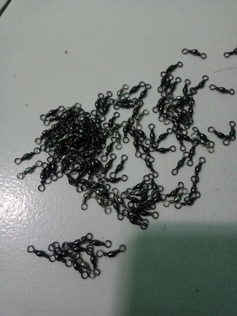 Kili kili swivel isi 30,anti karat kegunaan untuk mancing di laut ,kuat angkatan 16kilo ukuran 10.