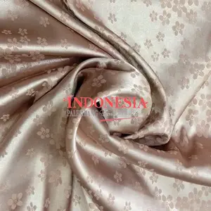 New Indonesia Palembang - Jacquard Silk Sakura 0,5 Meter Kain Elegan untuk Pakaian dan Dekorasi
