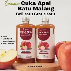 Beli Satu Gratis Satu Milofrez Cuka Apel Batu malang paket