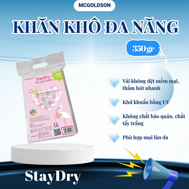 Khăn khô đa năng StayDry 350g 0
