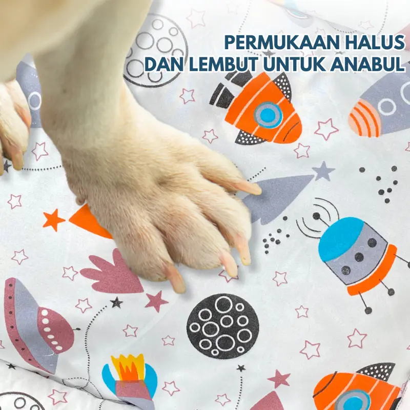 Pet Bed - Alas Tidur Kucing Anjing Kelinci Puffy - Kasur Tidur Kucing Anjing Premium - Alas Tidur Hewan Peliharaan - Kasur Kucing Empuk - Cat Bed 2