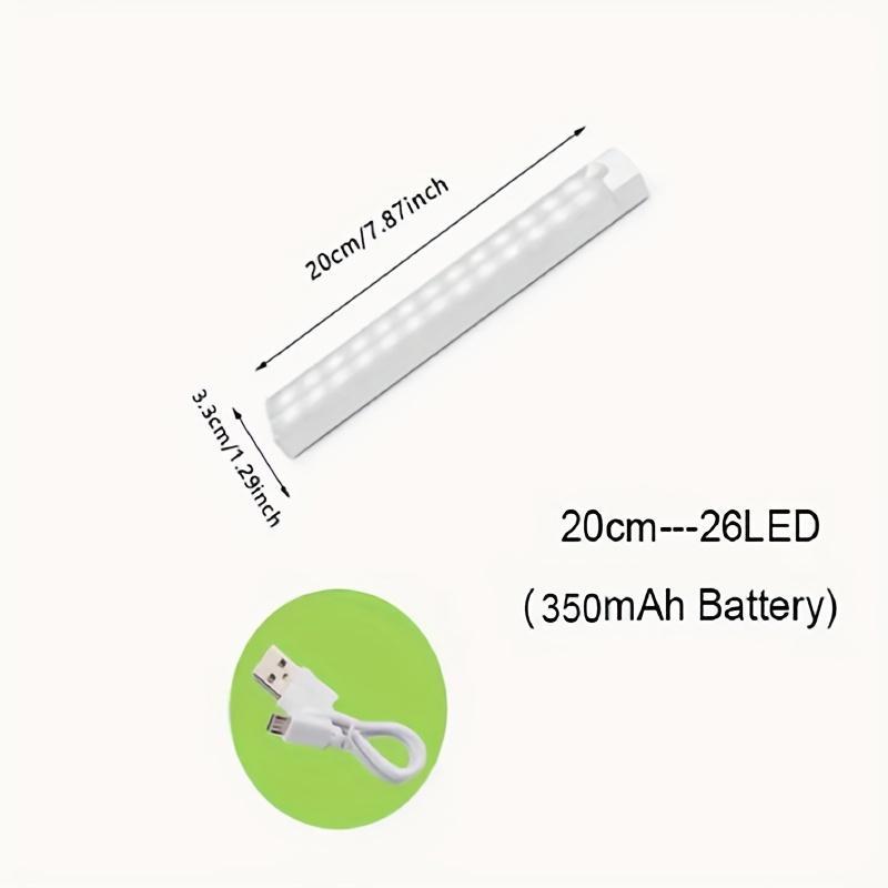 Product Introduction of 1 chiếc Đèn LED cảm biến chuyển động, Pin hoạt động dưới đèn tủ, Đèn tủ từ tính dính ở bất cứ đâu Màu trắng ấm, Cho tủ quần áo phòng ngủ, Tủ, Két an toàn, Hành lang, Cầu thang, Nhà bếp, Tủ đựng thức ăn 21
