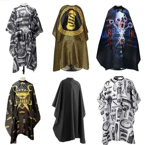 Jubah Apron Kip Pangkas Rambut Salon Barbershop Cape Nylon