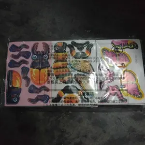 Paket Puzzle 3D 30 Potong - Tema Kreatif: Hewan Laut, Dino, Serangga, dan Pesawat Lucu | Mainan Edukasi untuk Anak