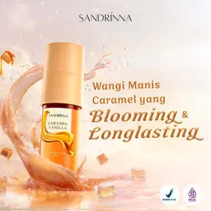 Sandrinna Caramel Vanilla Perfume Mist - Parfum Mist dengan Aroma Caramel dan Vanilla untuk Tampilan yang Menawan