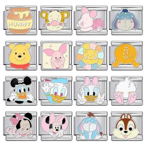 【Disney】Charm Modular Italia – Lucu & Anti Karat, Bisa DIY di Gelang