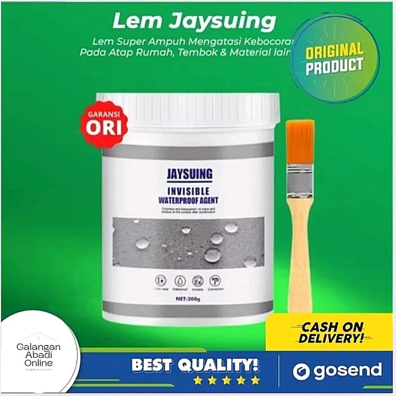 Jaysuing Lem Anti Bocor Transparan 300gr / Lem Waterproof Insulation 0