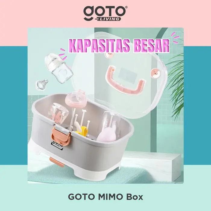 Mimo Rak Pengering Botol Gelas Bayi Anak Drying Rack Multifungsi