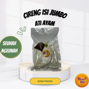 Cireng isi Ati Ayam Jumbo pedas Frozen Food (isi 3pcs)