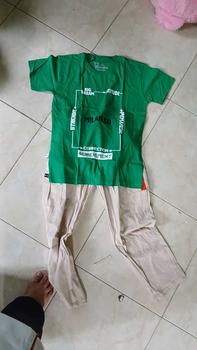 Product Review of Setelan Anak Model Terbaru Celana Panjang Cargo Bahan Katun Premium from _**_ 0