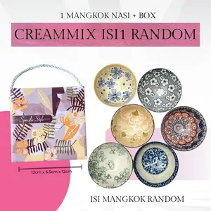 Parcel Mangkok Keramik Premium Bowl Set FREE Box Eksklusif Peralatan Makan Porselen Mangkok Set Keramik Souvenir Mangkuk Set Parsel Wedding Gift Pernikahan Berbagai Acara Ghatering Hadiah Ulang Tahun Birthday Gift Lebaran Imlek Teapai IDUL FITRI Premium