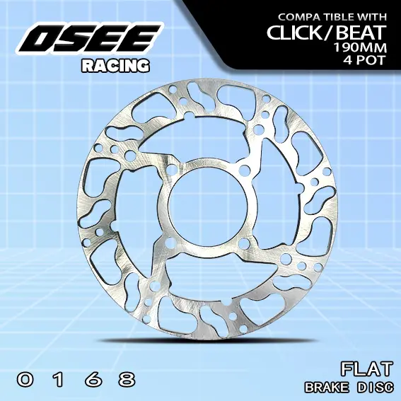 Brake Rotor Disc For Mio i 125 Mio i Soul 125 Click125 Click150 Beat 4 Hole 190MM Front Motorcycle Brake Disc STD 3.5mm