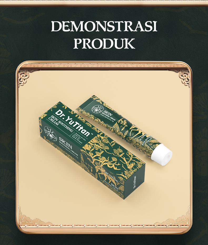 Dr.YuTitan Blood pressure Skin Soothing Cream Blood pressure increases Dizziness headache Heart rate and tinnitus Massage cream