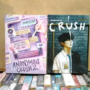 PAKET 2 NOVEL / ANONYMOUS CRUSH2 / CRUSH