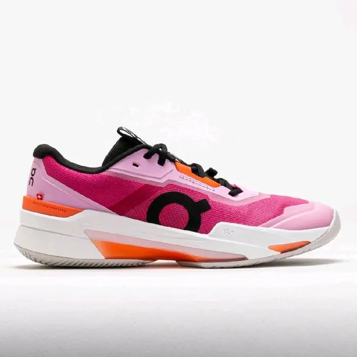 On The Roger Pro Fire Tennis Shoes In Pink/Flame