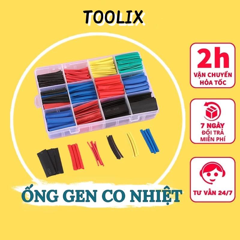 Hộp túi ống gen dây co nhiệt cách điện nhiều màu đủ kích cỡ 164 530 ống cao cấp của-TOOLIX
