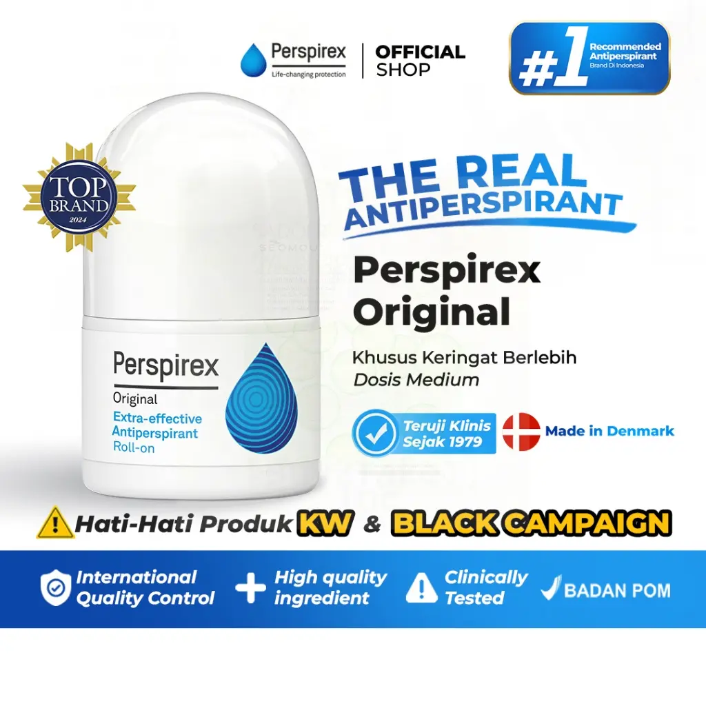 Perspirex Antiperspirant Deodorant 20ml Ketiak Roll