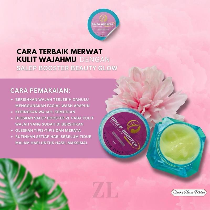 SALEP BOOSTER ZL BEAUTY GLOW | PENGHILANG FLEK | PENCERAH WAJAH | JERAWAT | WAJAH KUSAM 2