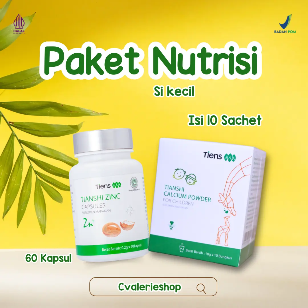 Tiens Nutrient Calcium Powder For Children Remaja herbal   pen gen tinggi pening g ibadan alami kalsium