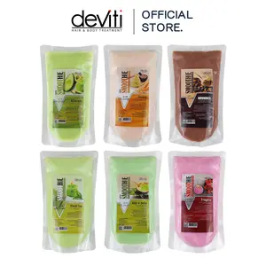 deviti Smoothie Creambath 350 Gram Refill Perawatan Rambut Hair Care BPOM All Varian