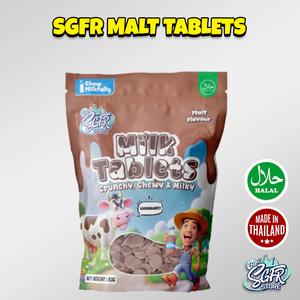 SGFR Milk Tablets (Malt) with Calcium (50g)