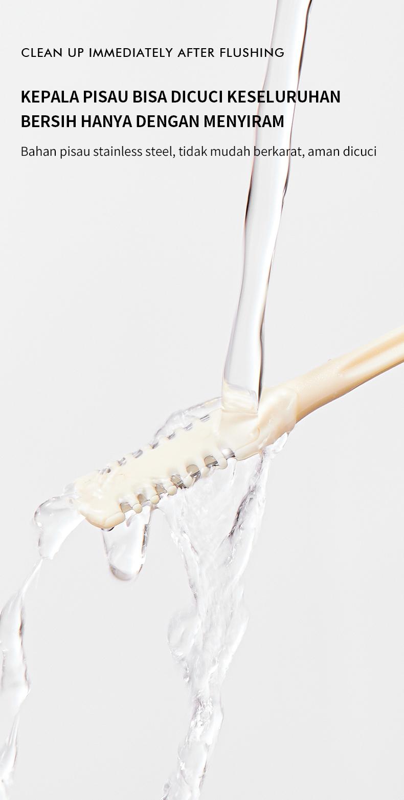 Pemangkas Bulu Hidung 2-in-1 Multifungsi Praktis dan Aman