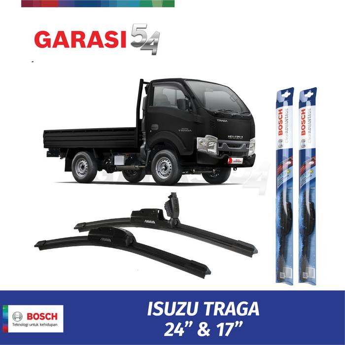 Gambar Wiper Frameless Mobil Isuzu Traga Sepasang Bosch dari Garasi 54 Kota Tangerang Selatan Tokopedia