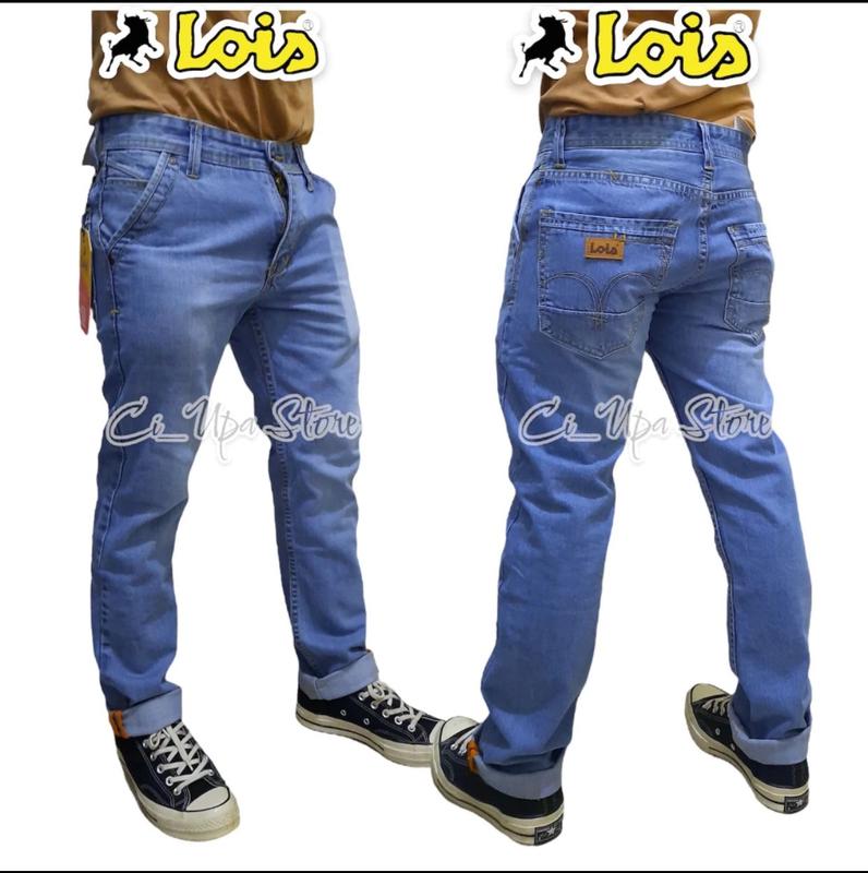 promo cuci gudang Celana panjang jeans pria lois terlaris termurah bisa bayar ditempat [ COD ]001 2
