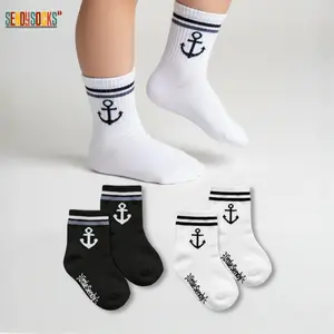 Kaos Kaki Anak Motif Jangkar Panjang Oldschool Distro Skate 1-5 Tahun
