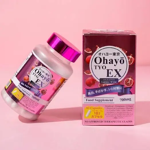 ohayo tokyo glutathione price philippines EX 60 capsules Made in Japan glut RENEW Glutathione Brightening & Size:1g