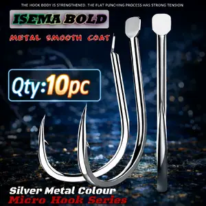 1PACK 10PC KAIL ISEMA BOLD ULTRALIGHT JIGGING SERIES TAJAM METAL COAT MIRIP DAICHI [JH09]