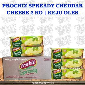 PROCHIZ SPREADY CHEDDAR CHEESE 2 KG | KEJU PROCHIZ SPREADY CHEDDAR 2KG