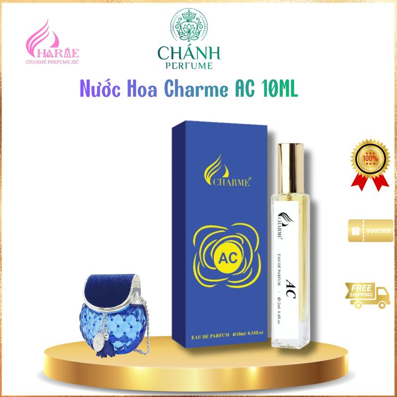 Nước Hoa Charme AC 10ML Full Hộp Nước Hoa Nữ Nhẹ Nhàn Thanh Lịch Perfume Xịt Thơm EDP