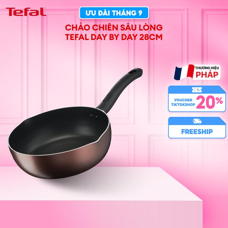   DEAL 99K  Chảo chiên sâu lòng Tefal Day By Day 28cm G1436606 