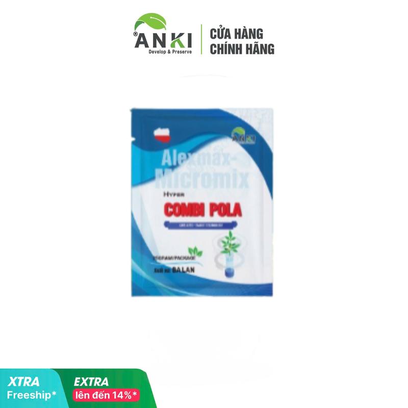 5 gói Hyper COMBI POLA phân bón trung vi lượng nhập khẩu Ba Lan